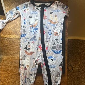 Little Sleepies Pirate Map Zippy Pajamas